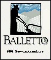Balletto 2006 Gewurztraminer